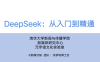 清华大学第一弹：《DeepSeek：从入门到精通》